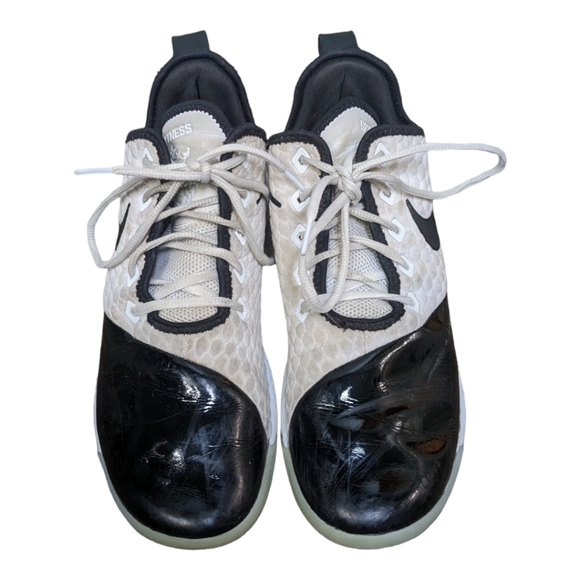 Nike LeBron Witness III PRM Akron 330 black white basketball shoes EUC Men's 11 - Picture 4 of 8